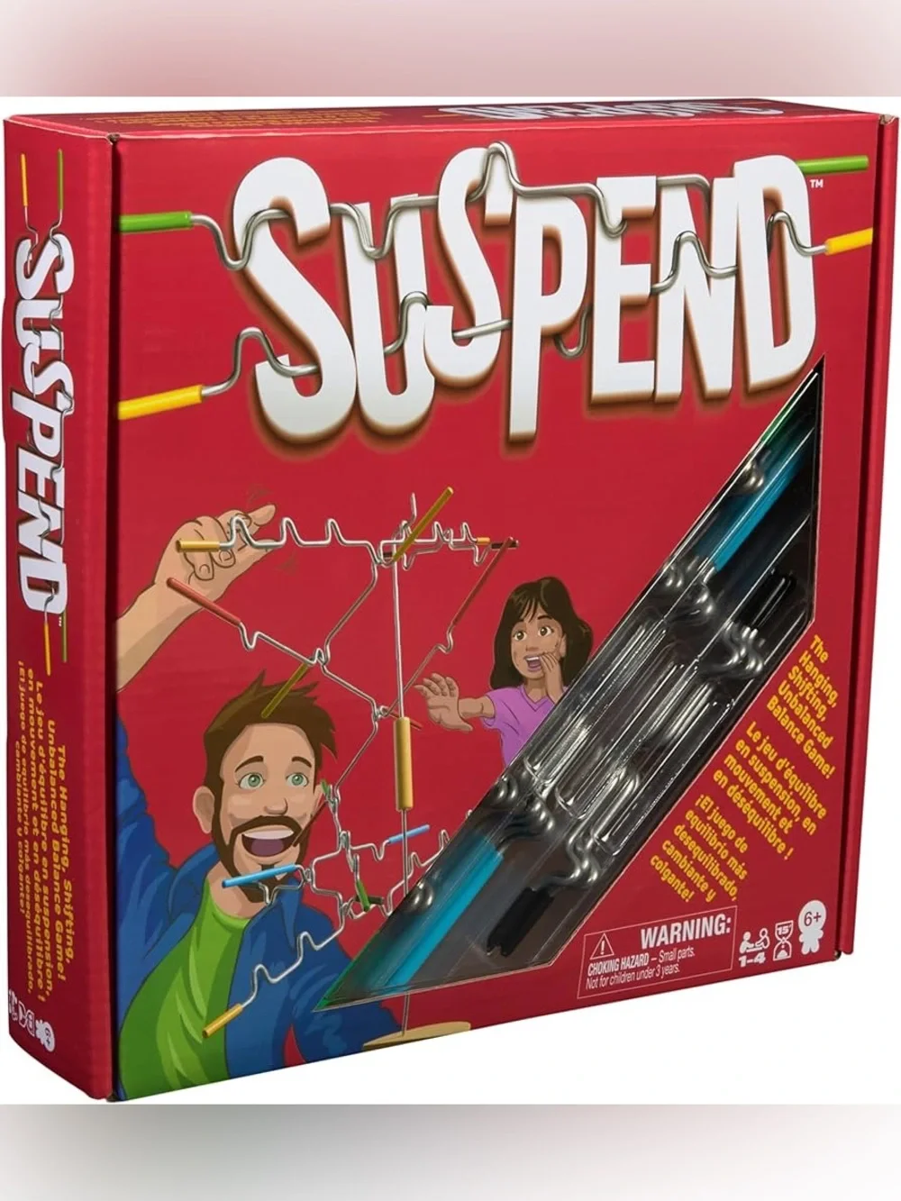 Brand New Spin Master Game; Family Game of Tricky Hangs & Steady Hands, 6+, NWT